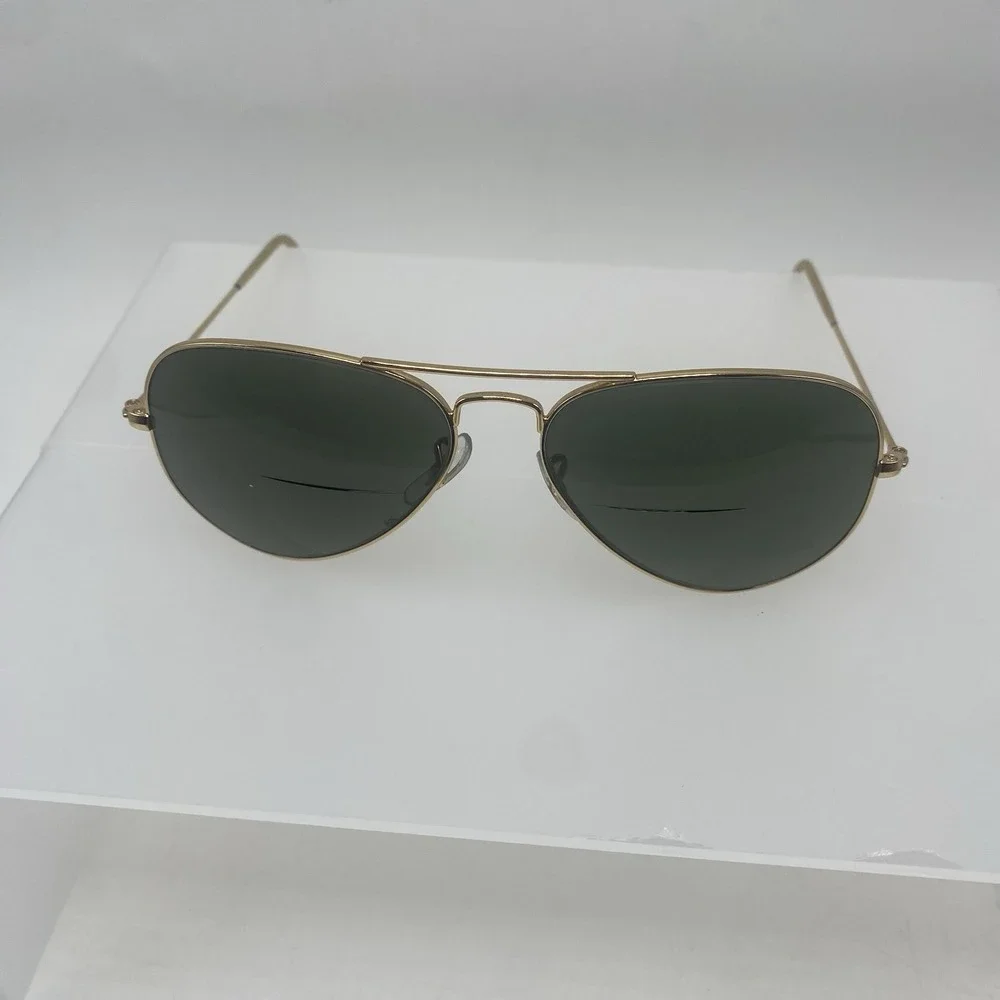 Coach Sunglasses Women FRAME ONLY Aviator Gold Brown 512